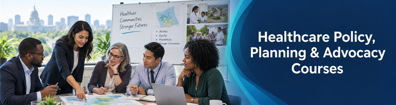  Training Courses In Healthcare Policy, Planning, and Advocacy