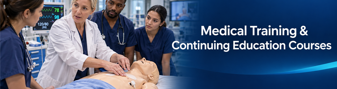  Training Courses In Medical Training and Continuing Education