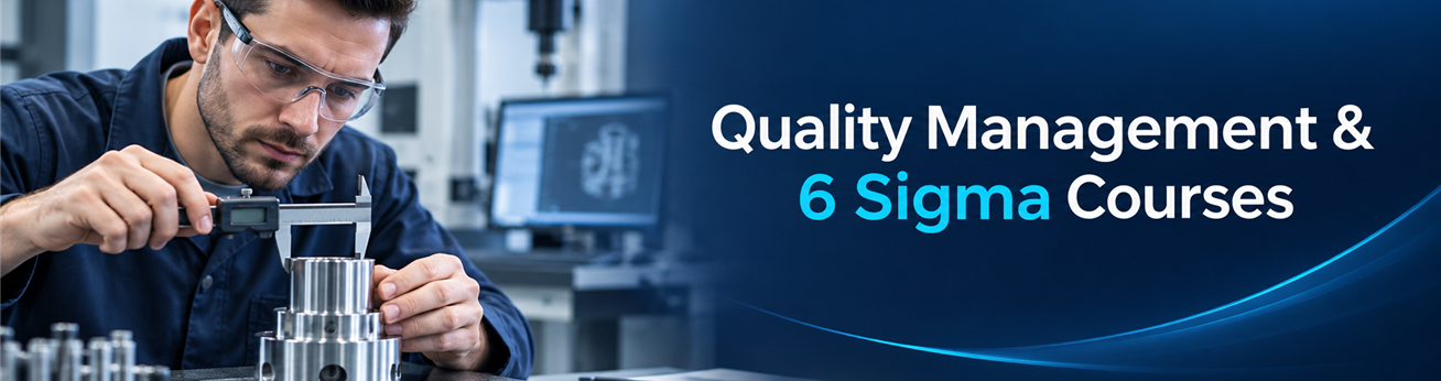  Training Courses In Quality Management & 6 Sigma Courses