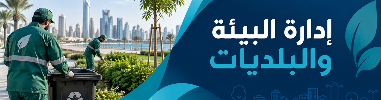  دورات تدريبية في إدارة البيئة والبلديات