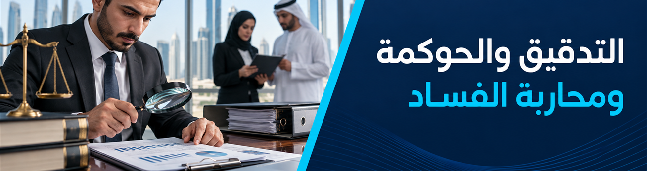  دورات تدريبية في التدقيق والحوكمة ومحاربة الفساد