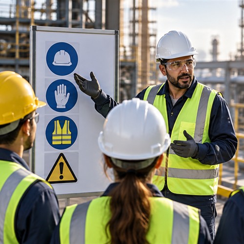 الإدارة الصحية والامن والسلامة المهنية