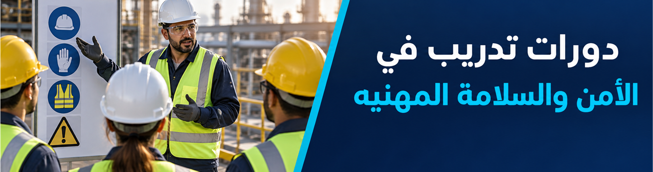  دورات تدريبية في دورات تدريب في الأمن والسلامة المهنيه